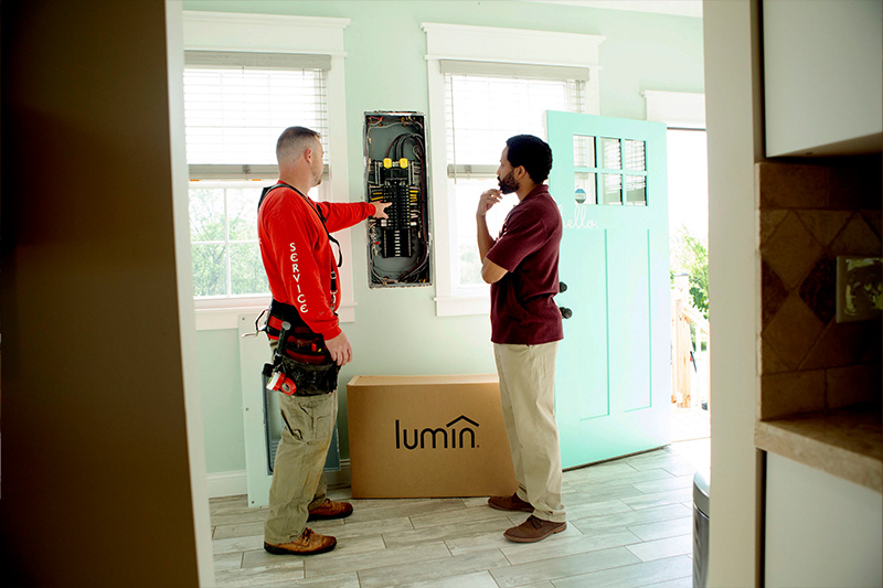 Choose What Circuits Connect to the  Lumin Smart Panel